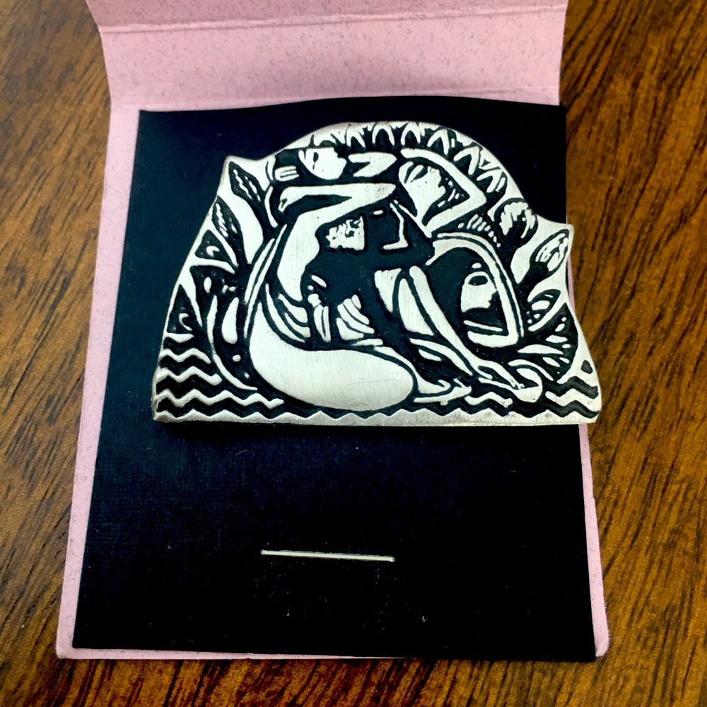 Urban fetishes tribal Alice Seeley pin vintage 2000